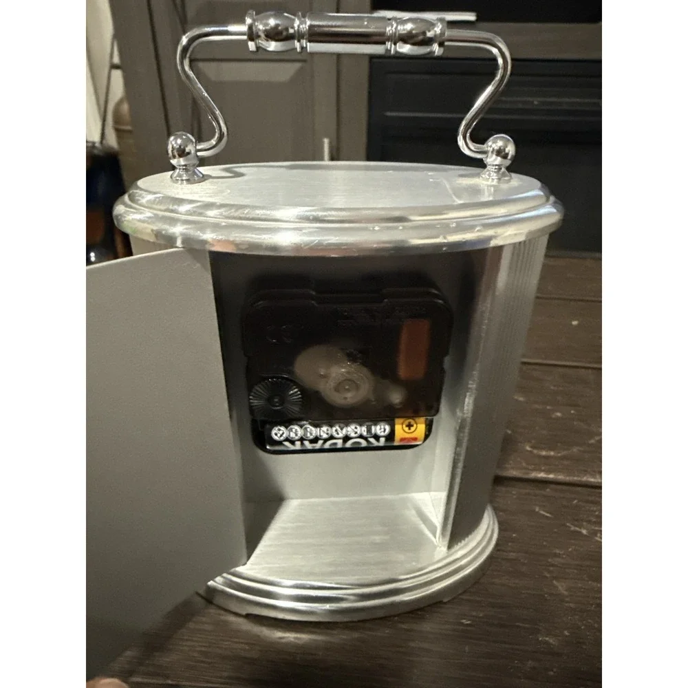 Danbury Clock Company Quartz Carriage Mantle‎ Desk Clock Roman Numerals